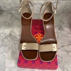 Tory Burch Block Low Heel Sandal